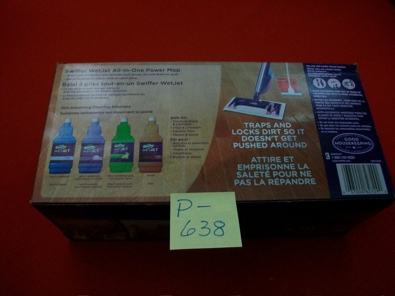 BRAND NEW IN BOX SWIFFER WETJET PAD REFILLS-17 ORIGINAL NEW PADS ITEM # 96845808