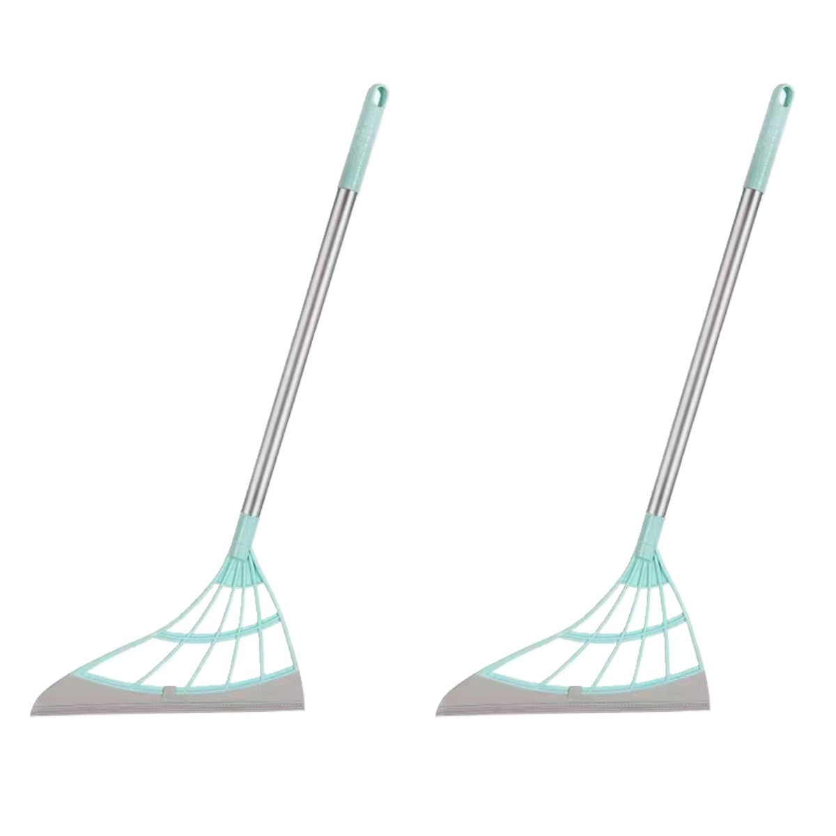 2pcs Silicone Magic Rubber Broom Mop Hand Dust Brooms Home Floor Cleaning Squeeg