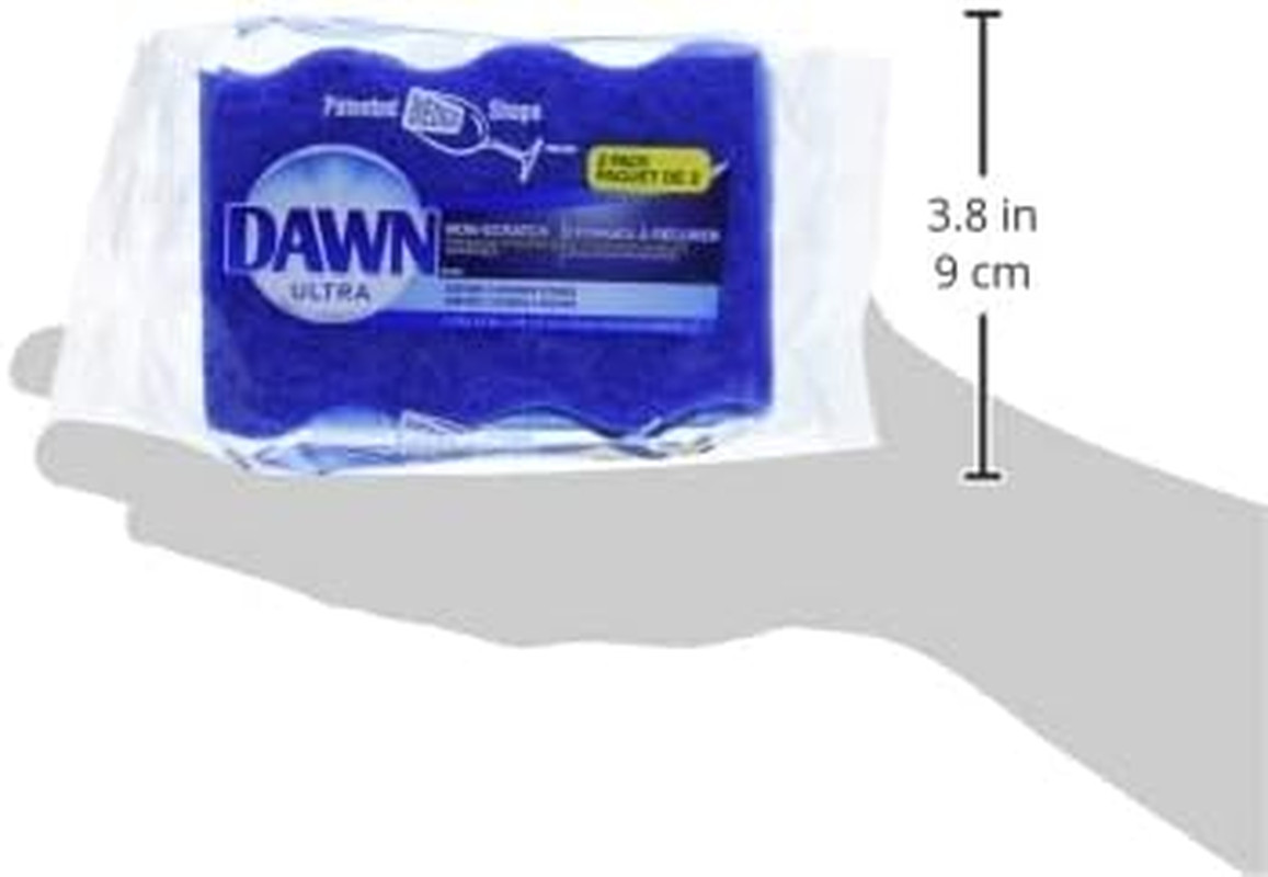 Dawn Non Scratch Sponges 2 Pk