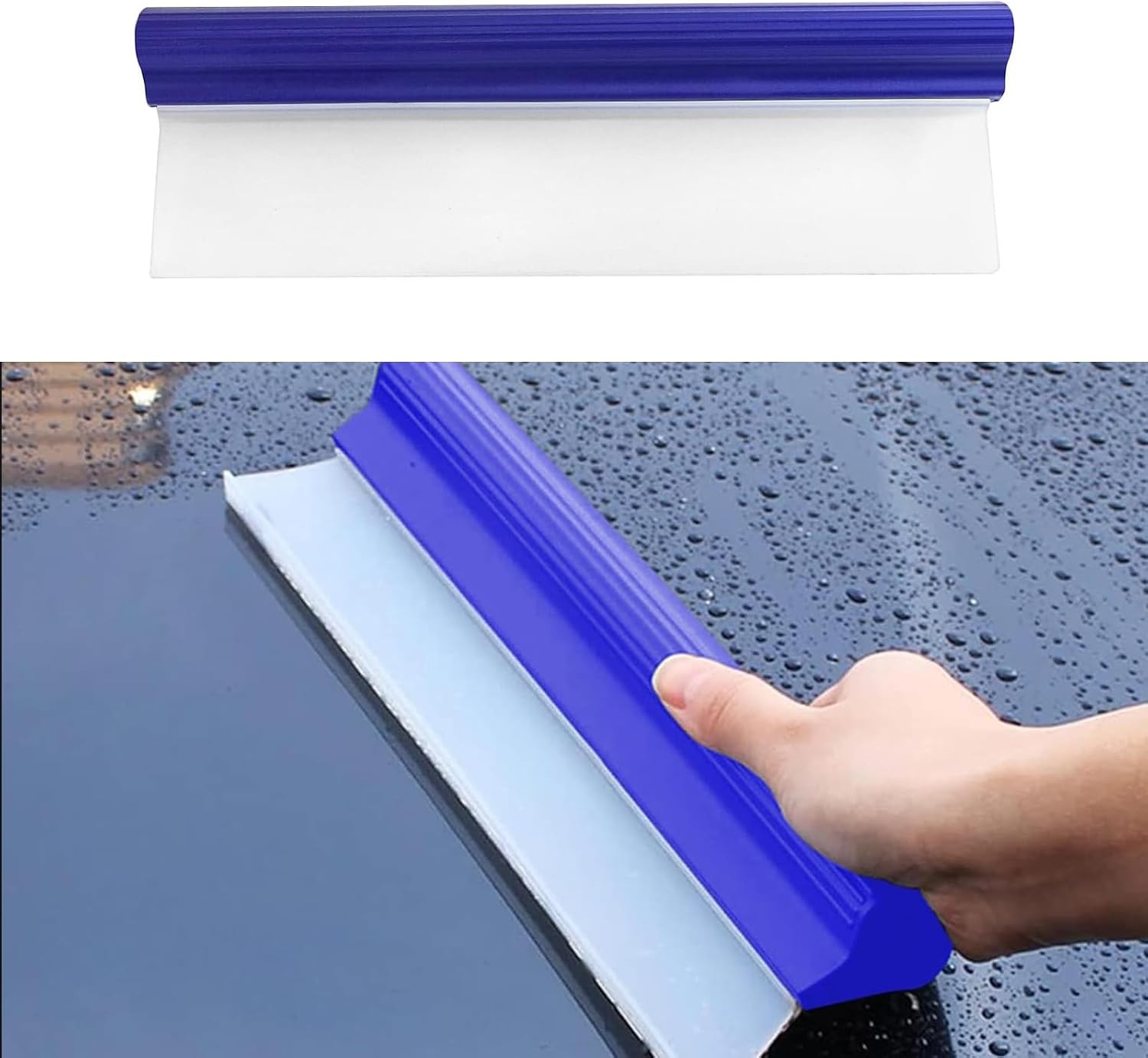 Professional Automotive Wiper Blade Squeegee, 12 inch 3-Layer Silicone Water