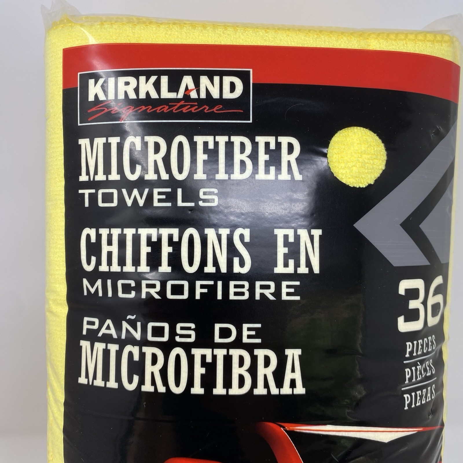 Kirkland Signature Ultra Microfiber Towels Auto Home, 16in x 16in, 36-count 🚗✨