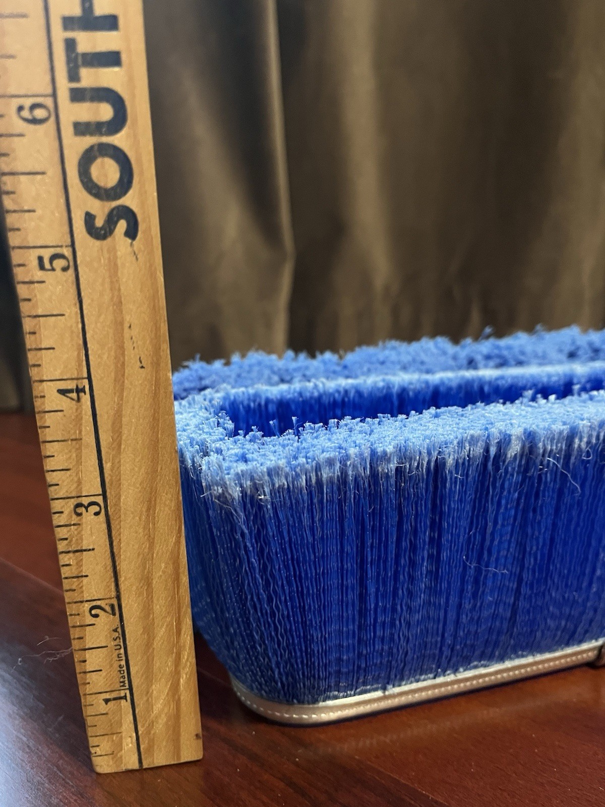 Bruske Blue Broom Replacement 13in Brush Head New Without Box