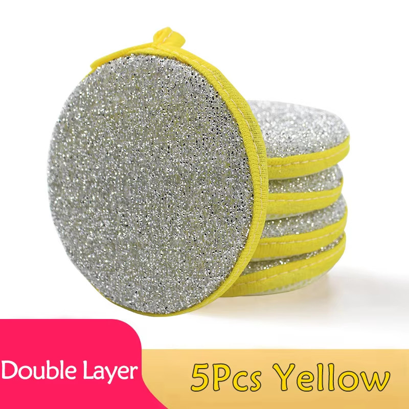 5/10/20Pcs Double Side Dishwashing Sponge Dish Washing Brush Pan Pot Dish Wash S