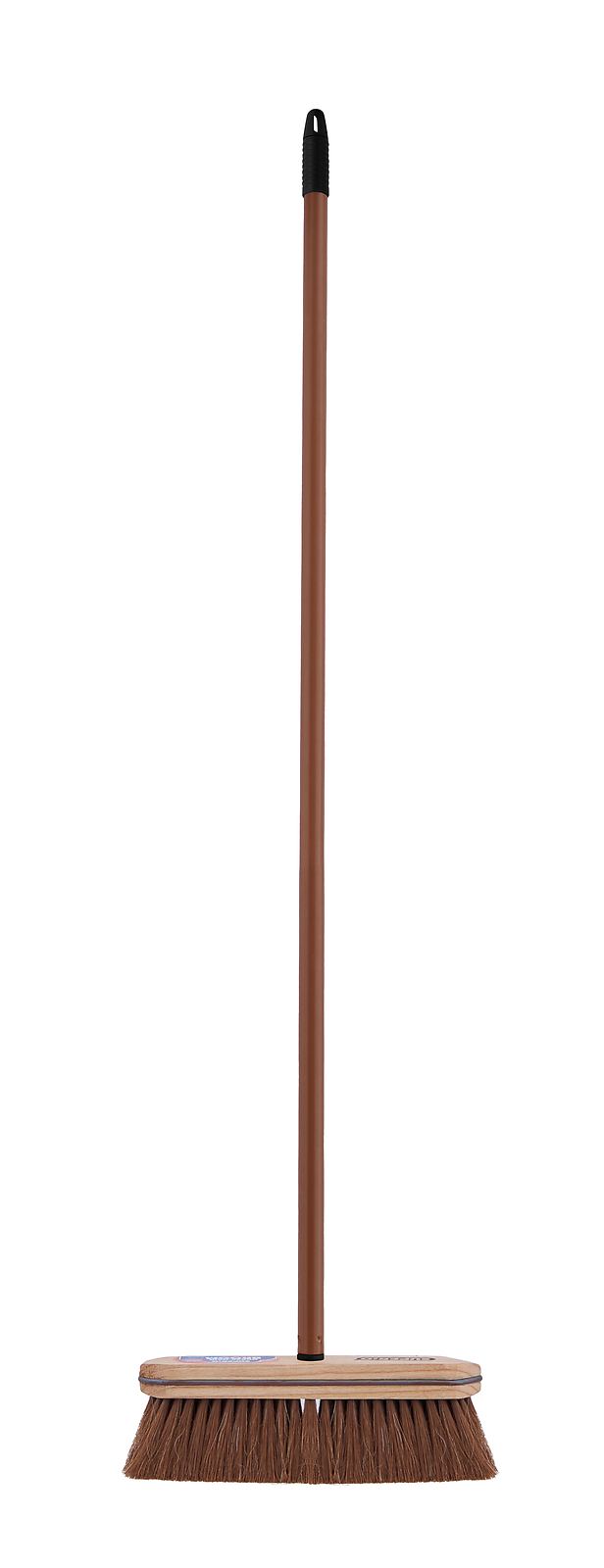 Superio Horsehair Broom – Brown Metal Handle 48″, Durable Sweeping Broom, Home
