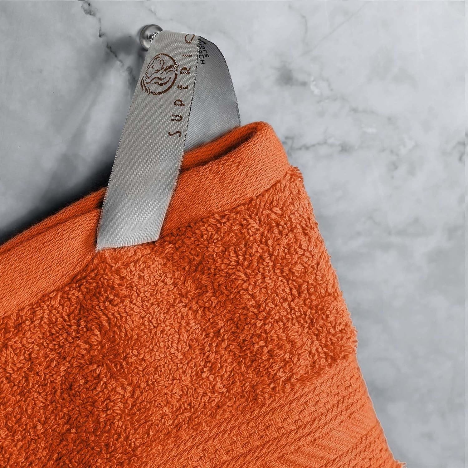 Superior 700 GSM Long Staple 100% Combed Cotton, Durable, Plush and Absorbent