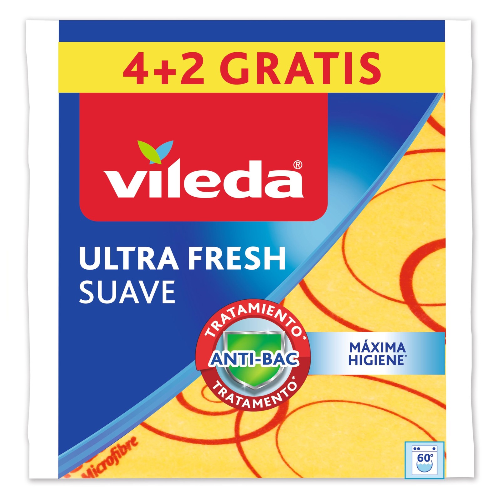 142010 Soft Cloths, 30 Microfibre, Pack of 4 Plus 2 Free