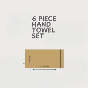 24 Pack Cotton Towel Set, Contains 6 Bath Towels 27×54 inch, 6 Hand Towels 16×24