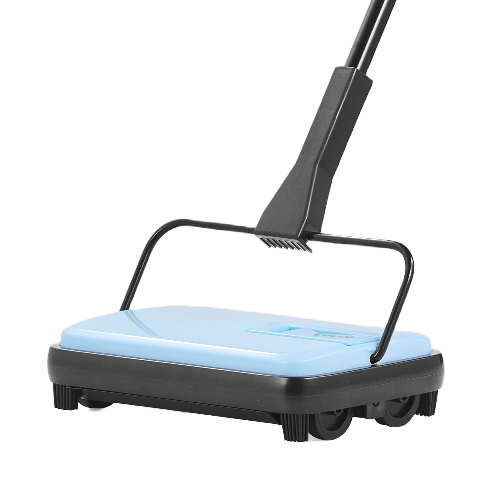 VEVOR Carpet Floor Sweeper Manual 6.7 in Width Sweeping Paths Non Electric Blue