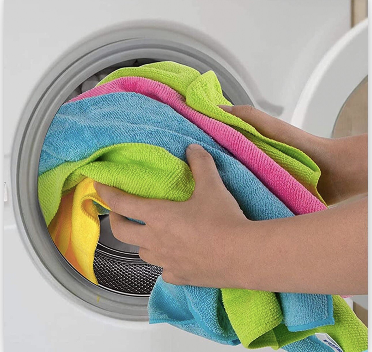 Microfiber Cleaning Cloth Pack of 12: Size 12.6″ x 12.6″ Ultra Soft