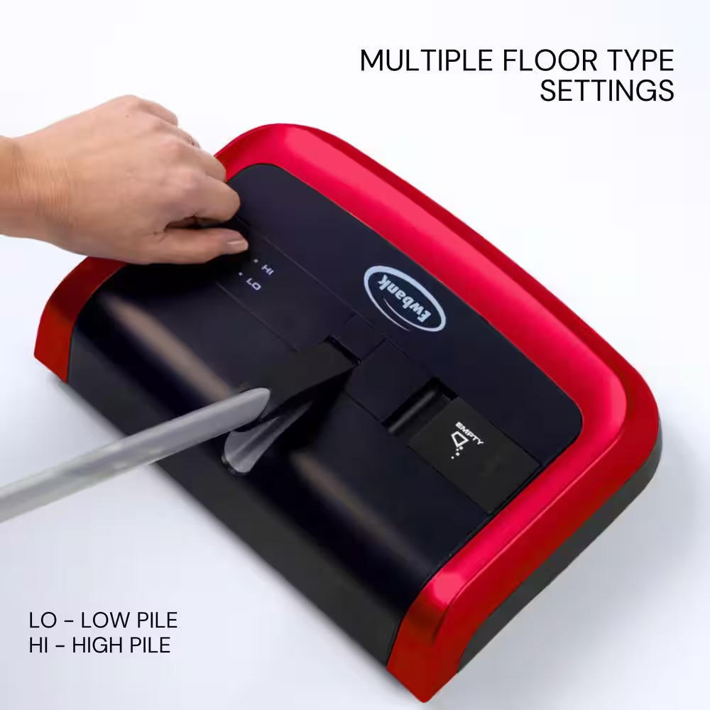 Evolution 3-Sweeper for Hard Floors and Carpets with Adjustable Height, Manual F