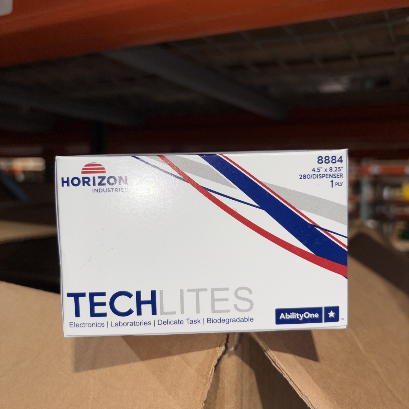 Horizon TechLites Dry Wipe 8884, Delicate Task Tissue, 8-1/4″ x 4-1/2″ 60ct case