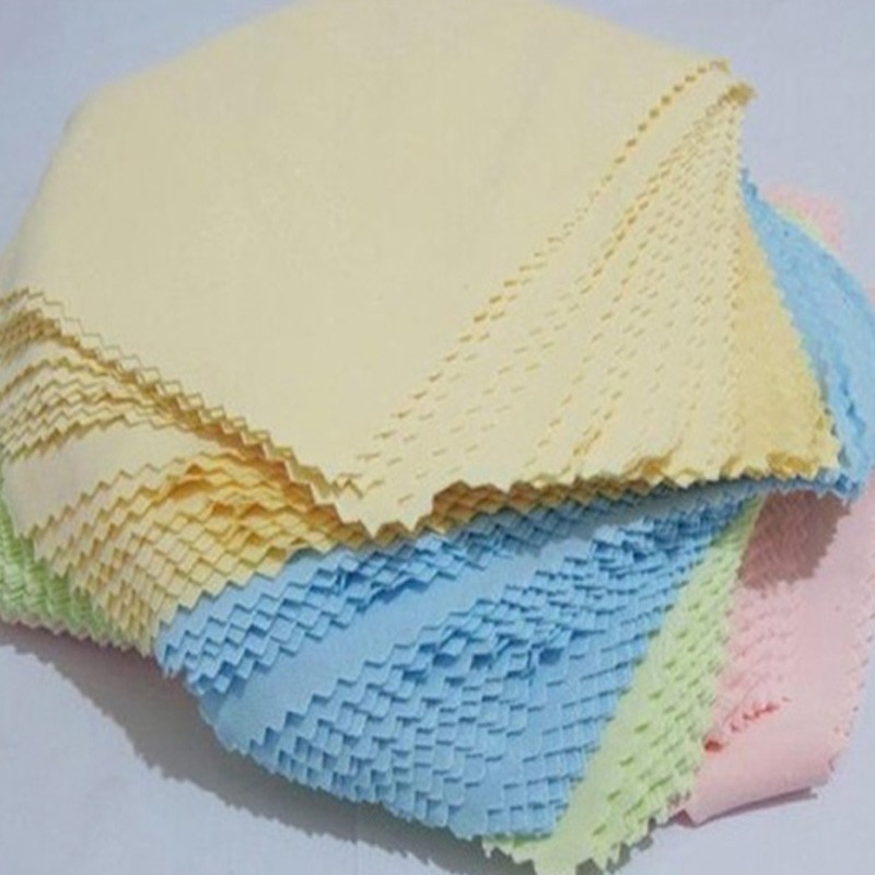 100pcs Microfiber Glasses Cleaning Cloth Wipe Glasses Lenses Clean Dust 5″×5″