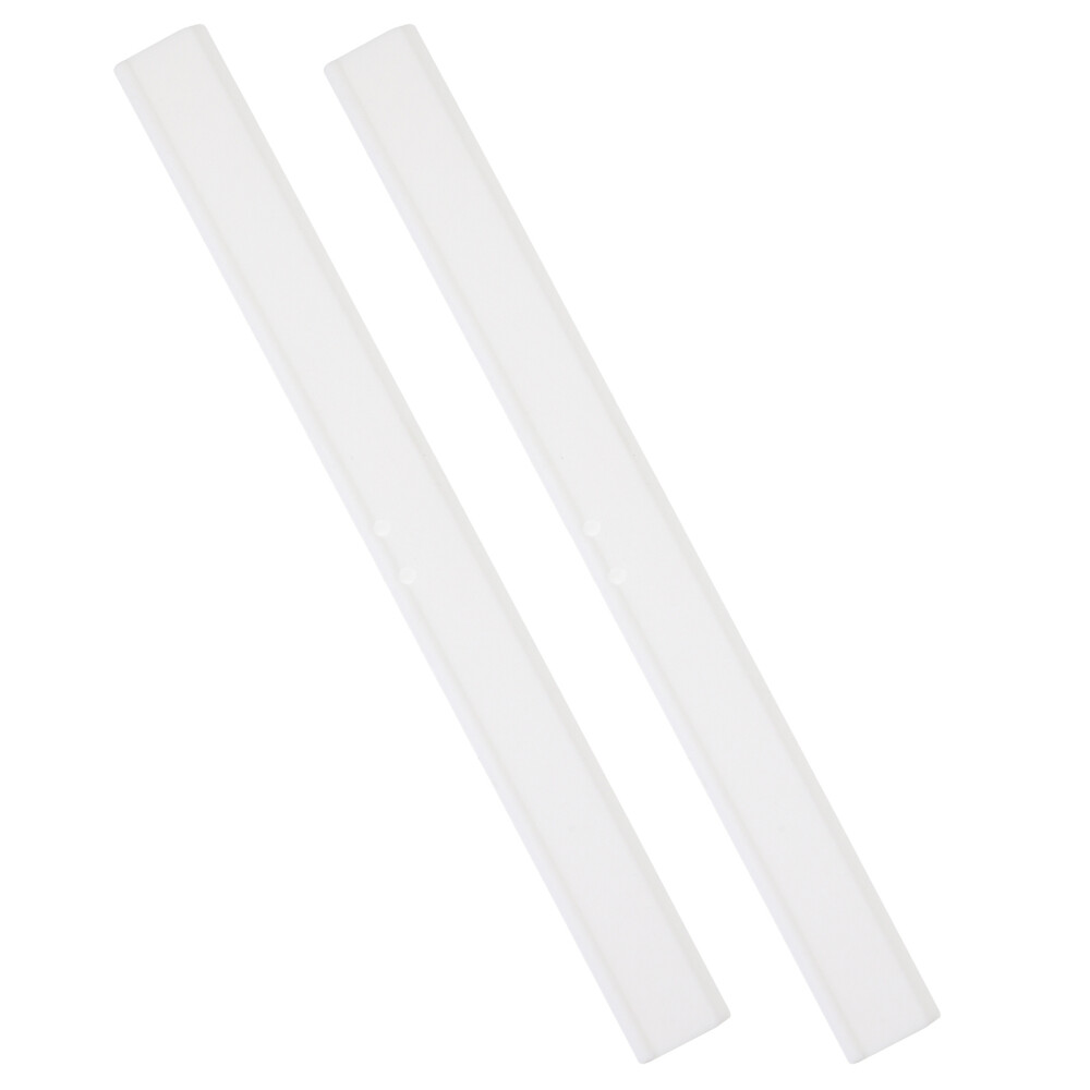 2pcs Silicone Squeegee Scrubber Refill for Car Window Glass Shower (25CM)