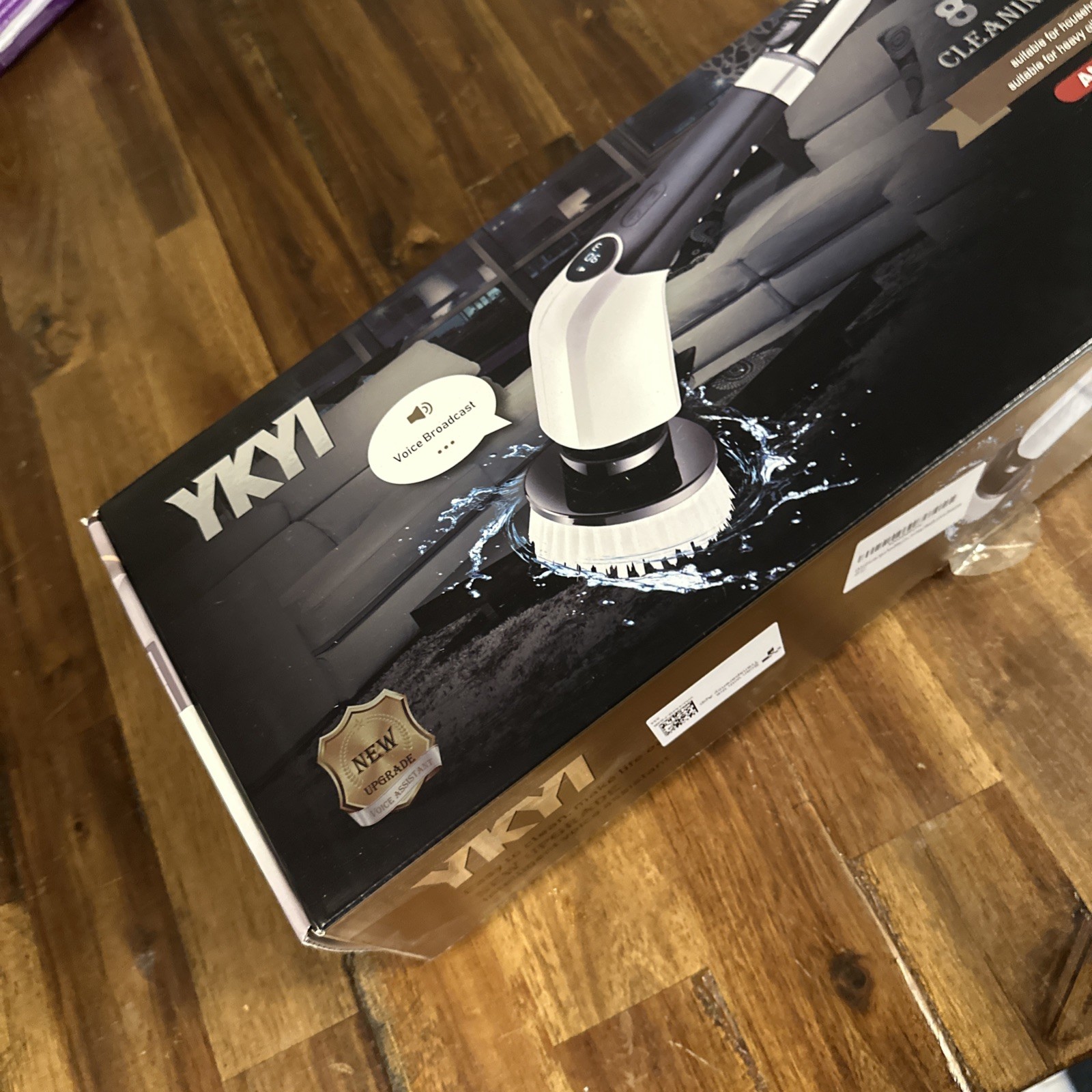 YKYI 8 in 1 Power Cleaning Brush ANS-8051A Wireless Multiple Heads
