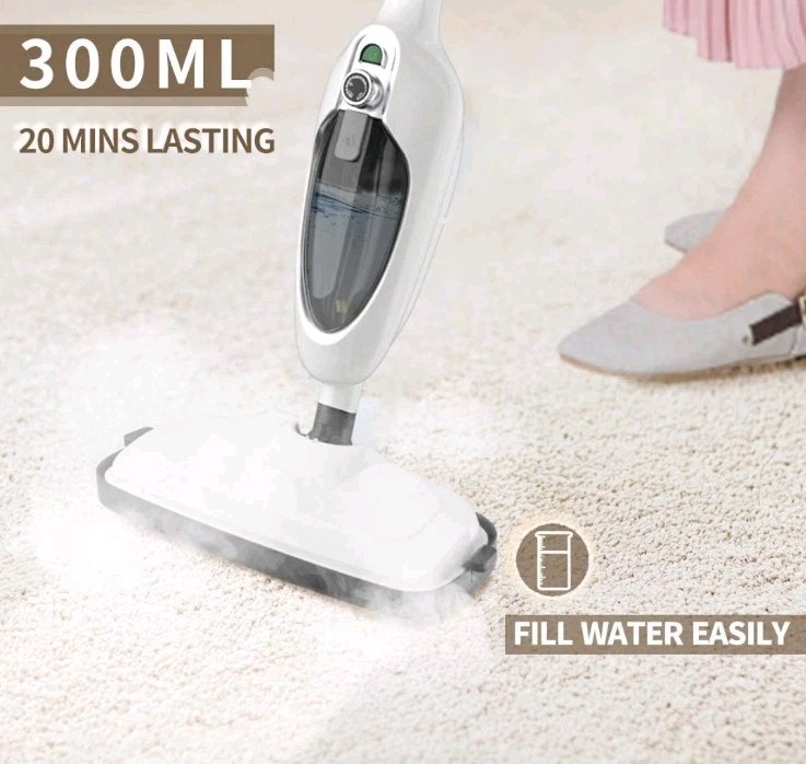 Sandoo 13 in 1 Steam Mop For Hardwood Cleaning Multipurpose, Steamer, 20ft Cord