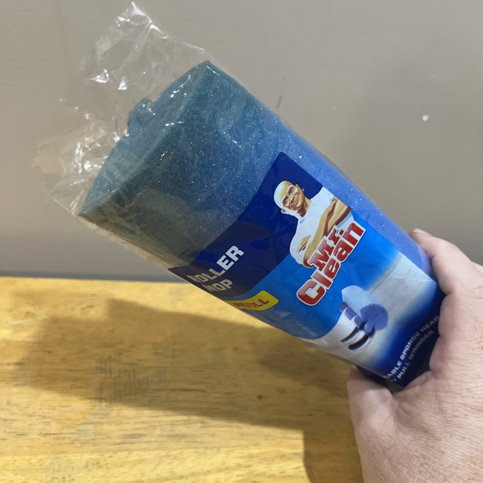 Mr. Clean ROLLER Mop Refill Durable Sponge Head
