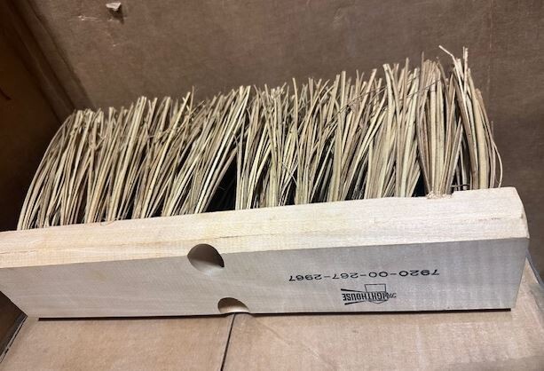 PUSH BROOM HEAD, STILL BRISTLE, 16″ X 6″, 7920-00-267-2967 NEW