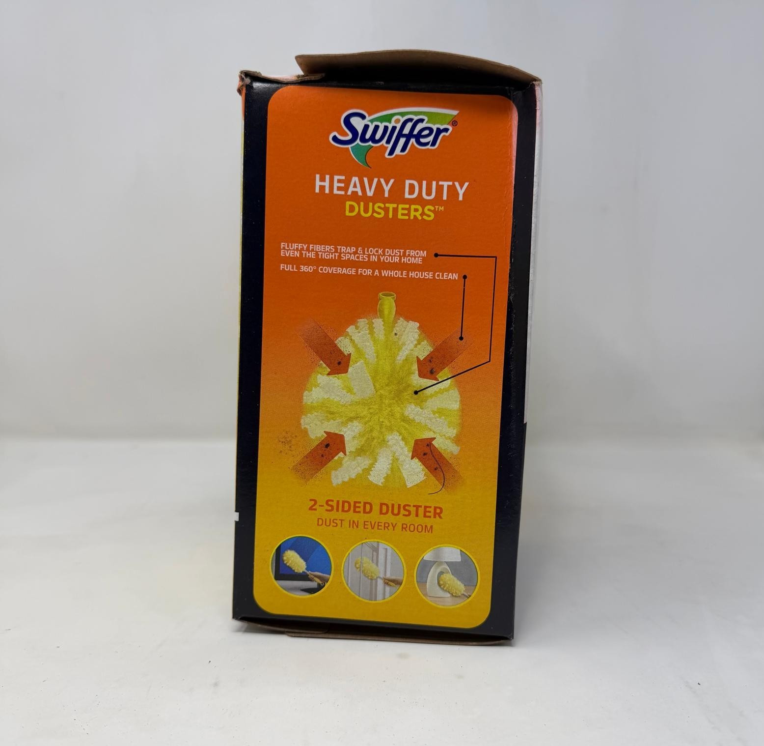 2 Pack – Swiffer Heavy Duty Dusters Dusting Kit: 1 Handle + 17 Refills *See Pics