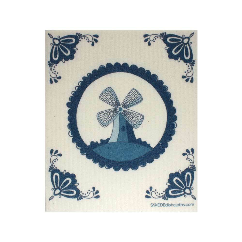 Swedish Dishcloths Dutch Design Set of 4 (one of each design) Eco Friendly Cloth