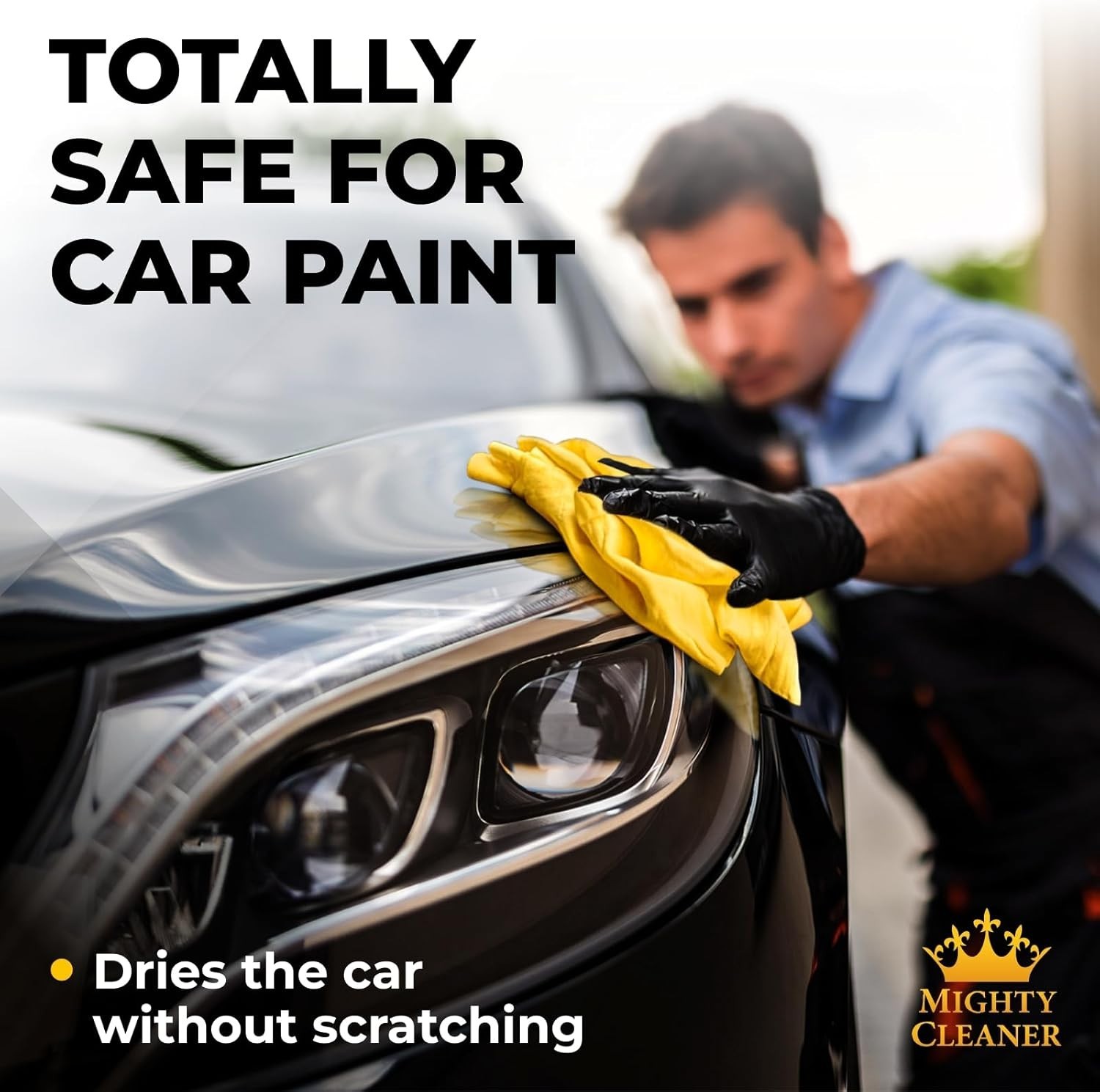 Shammy Cloth for Car Drying – 26”x17” – Super Absorbent Chamois Towel for Car…