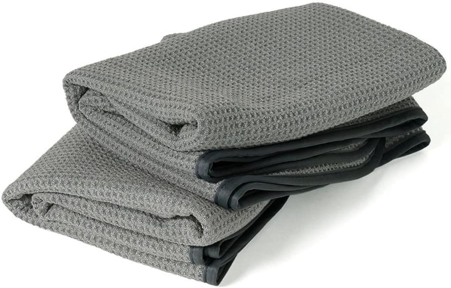 Professional Waffle Design Microfiber Towel Set, 12-Pack, Soft & Durable 25″x35″