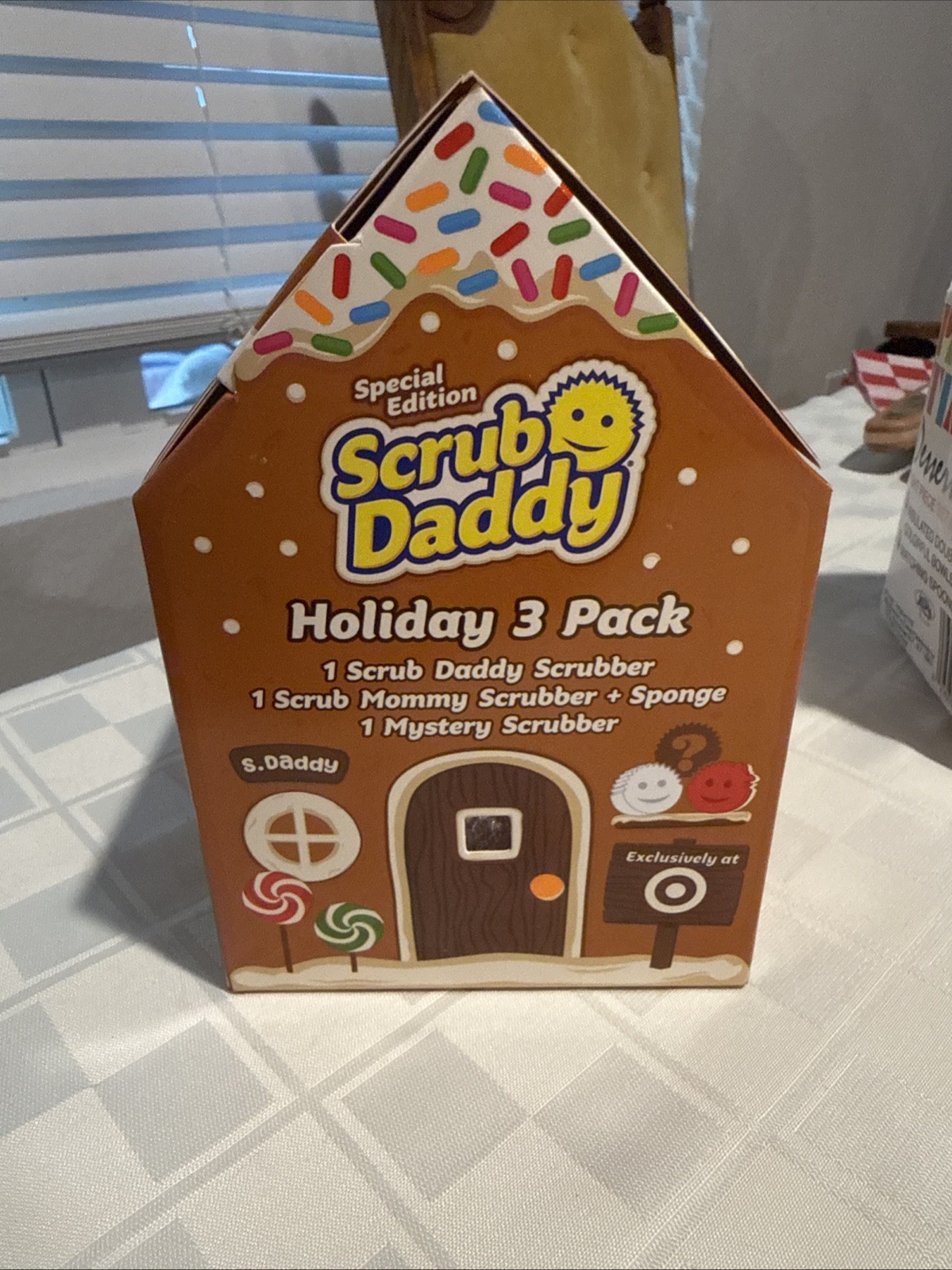 Scrub Daddy Winter Shape Holiday Christmas Tree Scrub Set 3 Pieces