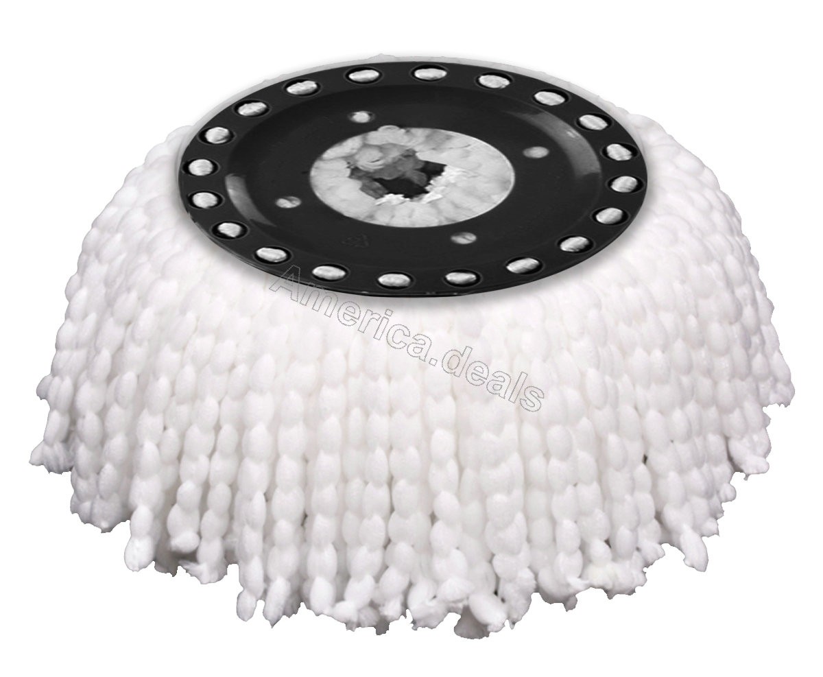 6 Pack 12 inch Replacement Easy Cleaning Microfiber Mop Head