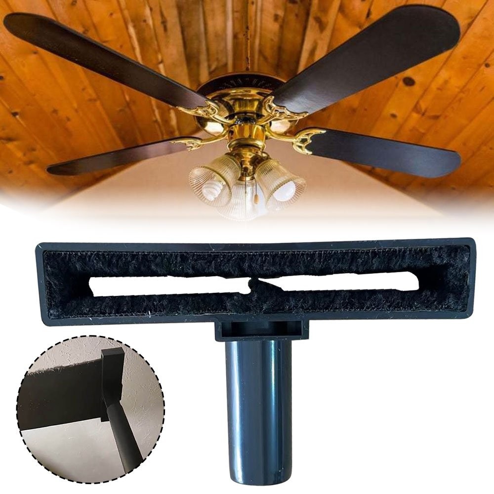 Household Clean Ceiling Fan Blade Cleaning Cleaning Brush Vacuum Attachment JQ