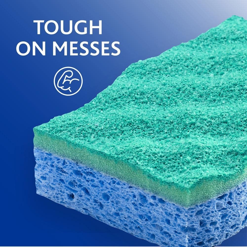 Scrunge Multi-Use Sponges 8 Count No Scratch Durable Design