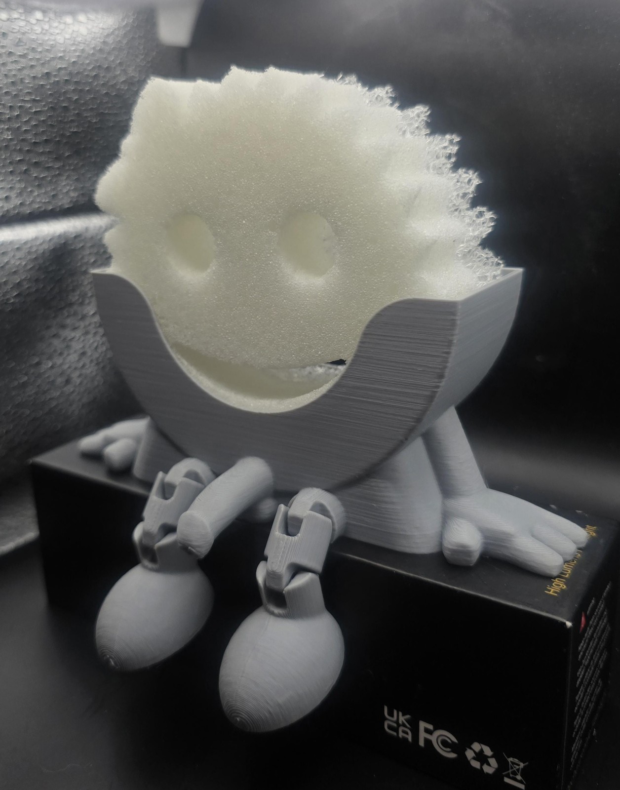 Scrub Daddy with realistic penis and balls | Funny Sponge Holder Novelty Gift