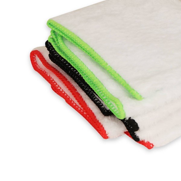 6pk Fluffy Microfiber Detail Towels: Automotive Cleaning, Polyester