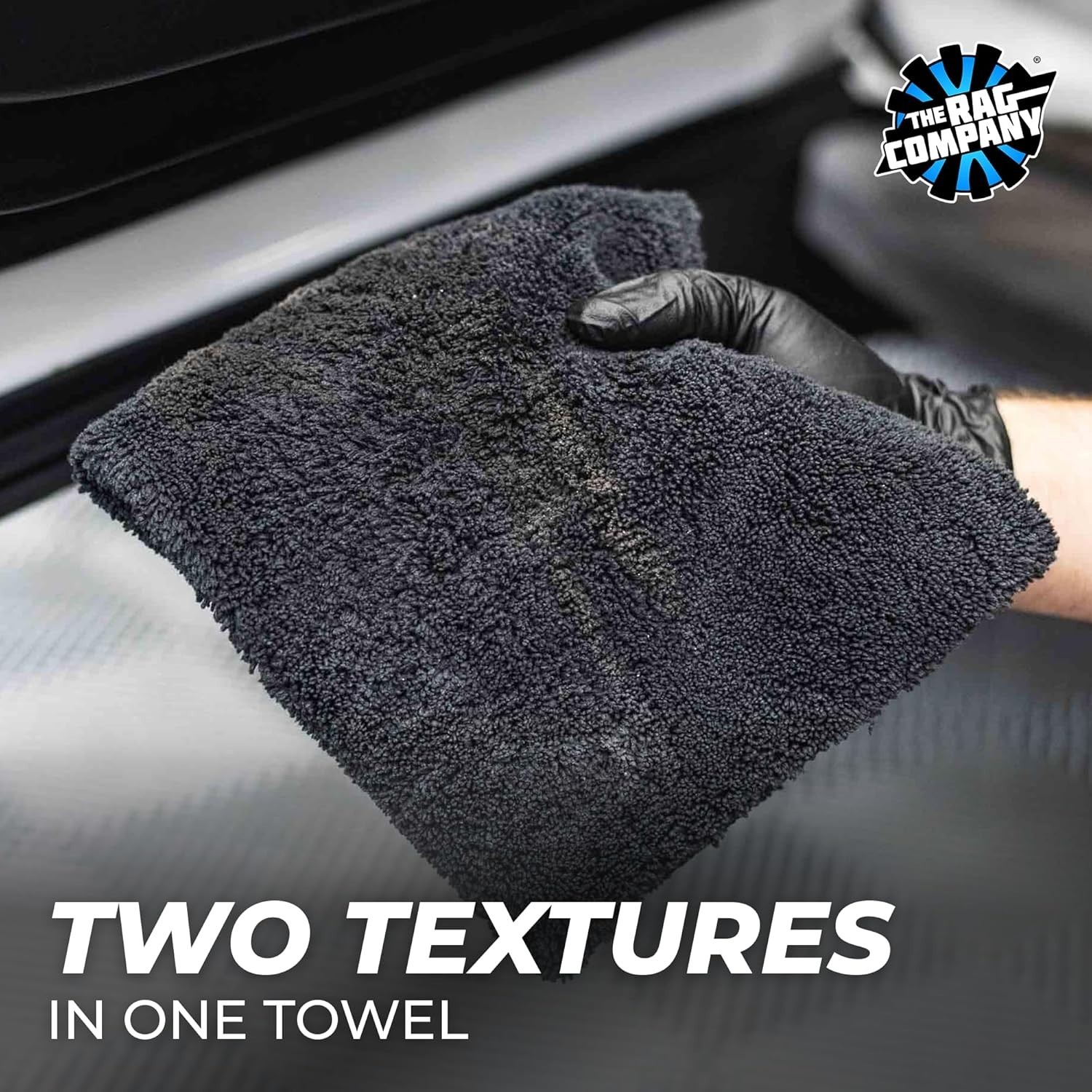 Professional 10-Pack Edgeless Microfiber Towels for Ultimate Car Care – 16×16