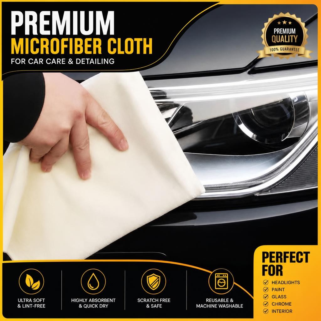 Natural Chamois Leather Car Cleaning Cloth Washing Absorbent Drying Shammy Towel