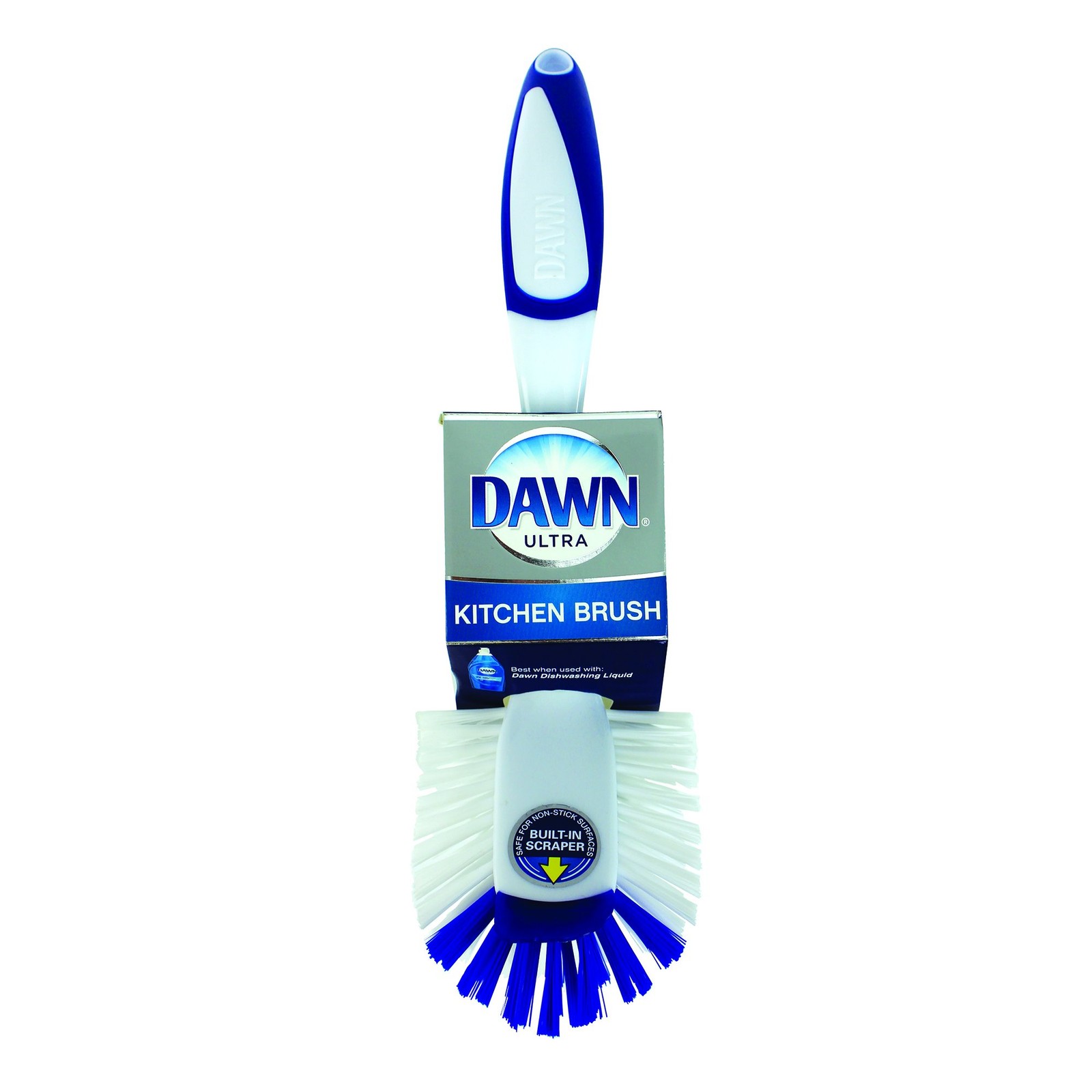 Dawn 235082 Radial Head Kitchen Brush Blue & White