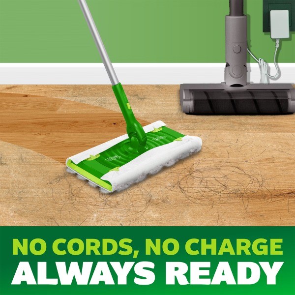 Unscented Sweeper Hair Magnet Deluxe Starter Kit Floor Cleaners – 9pc