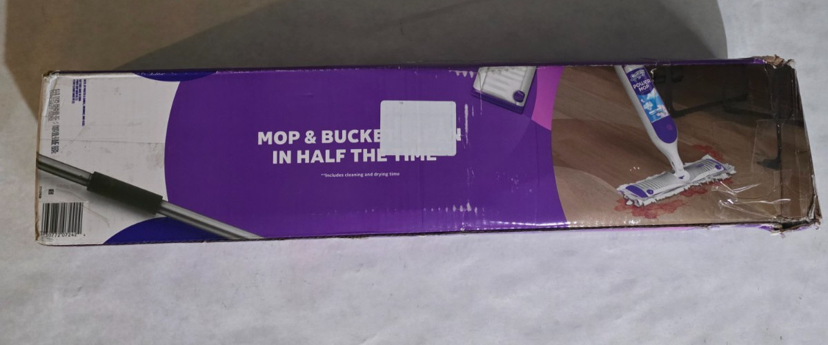 Swiffer Power Mop Multi-Surface Kit for Floor Cleaning Fresh Scent