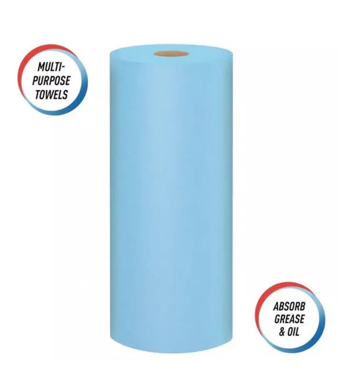 Lot Of 3 Rolls Scott Original Blue Shop Paper Towel Roll, (55 sheets per Roll)