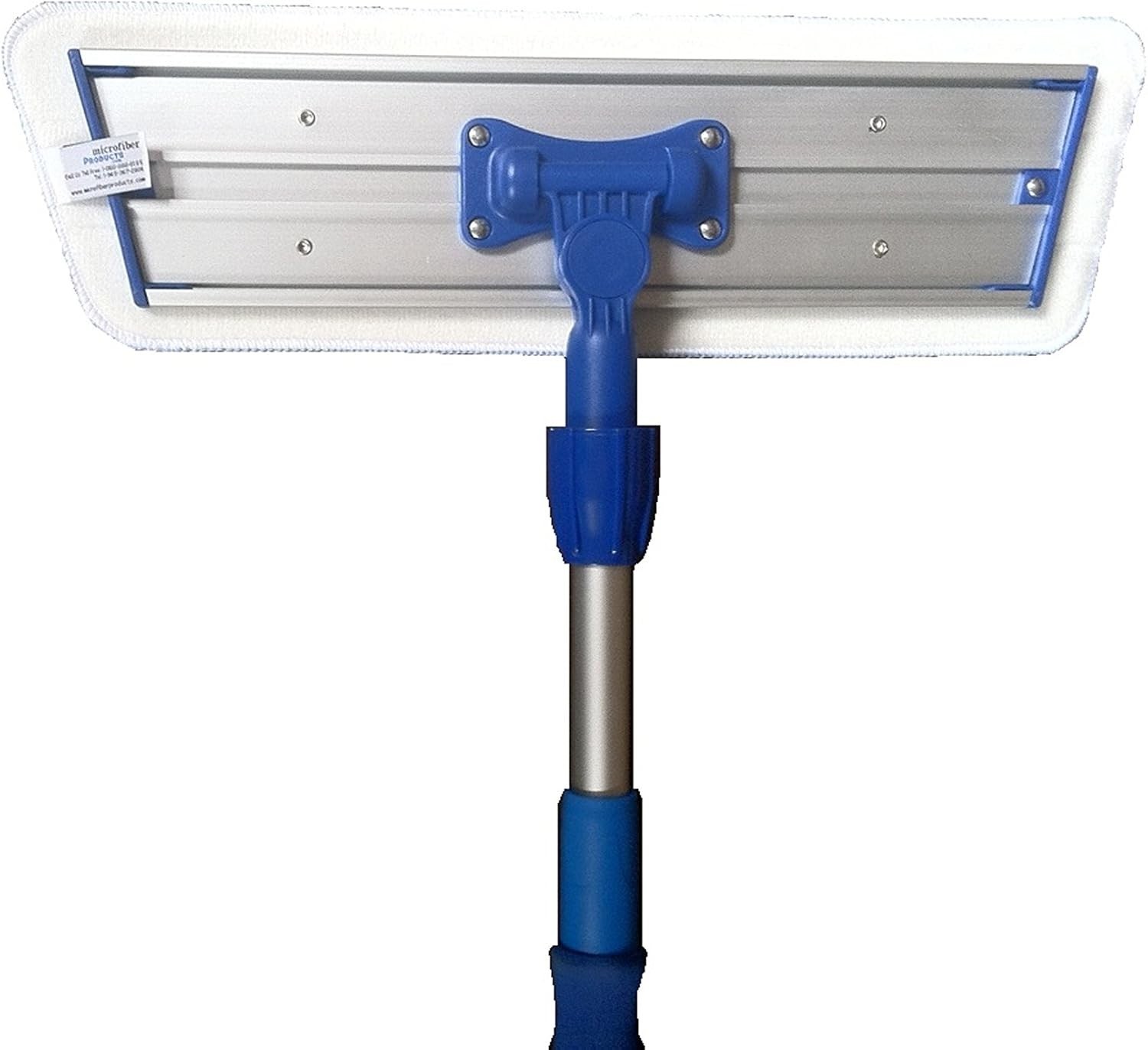 16 inch Commercial Professional Microfiber Mop Kit with Two Microfiber Mop Pa…
