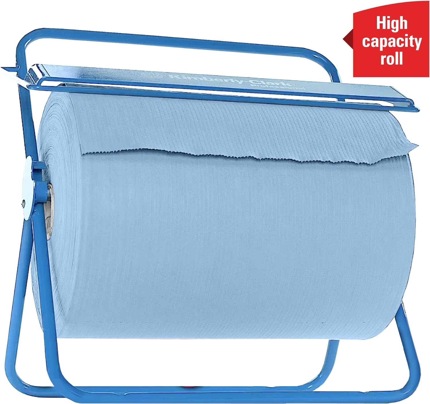 WypAll – KCC41043 X80 Reusable Wipes Extended Use Cloths Jumbo Roll, Blue, 475