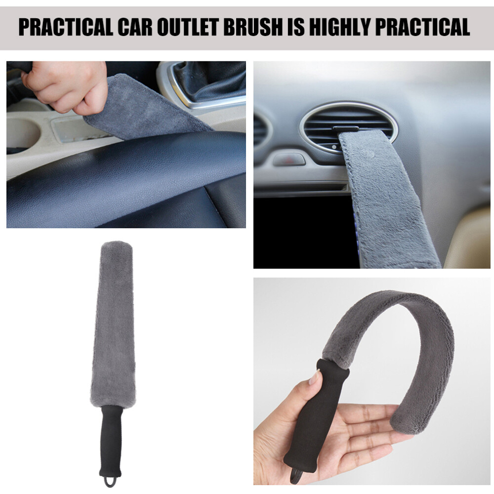 Automotive Interior Details Brush Car Dust Cleaner Air Conditioner
