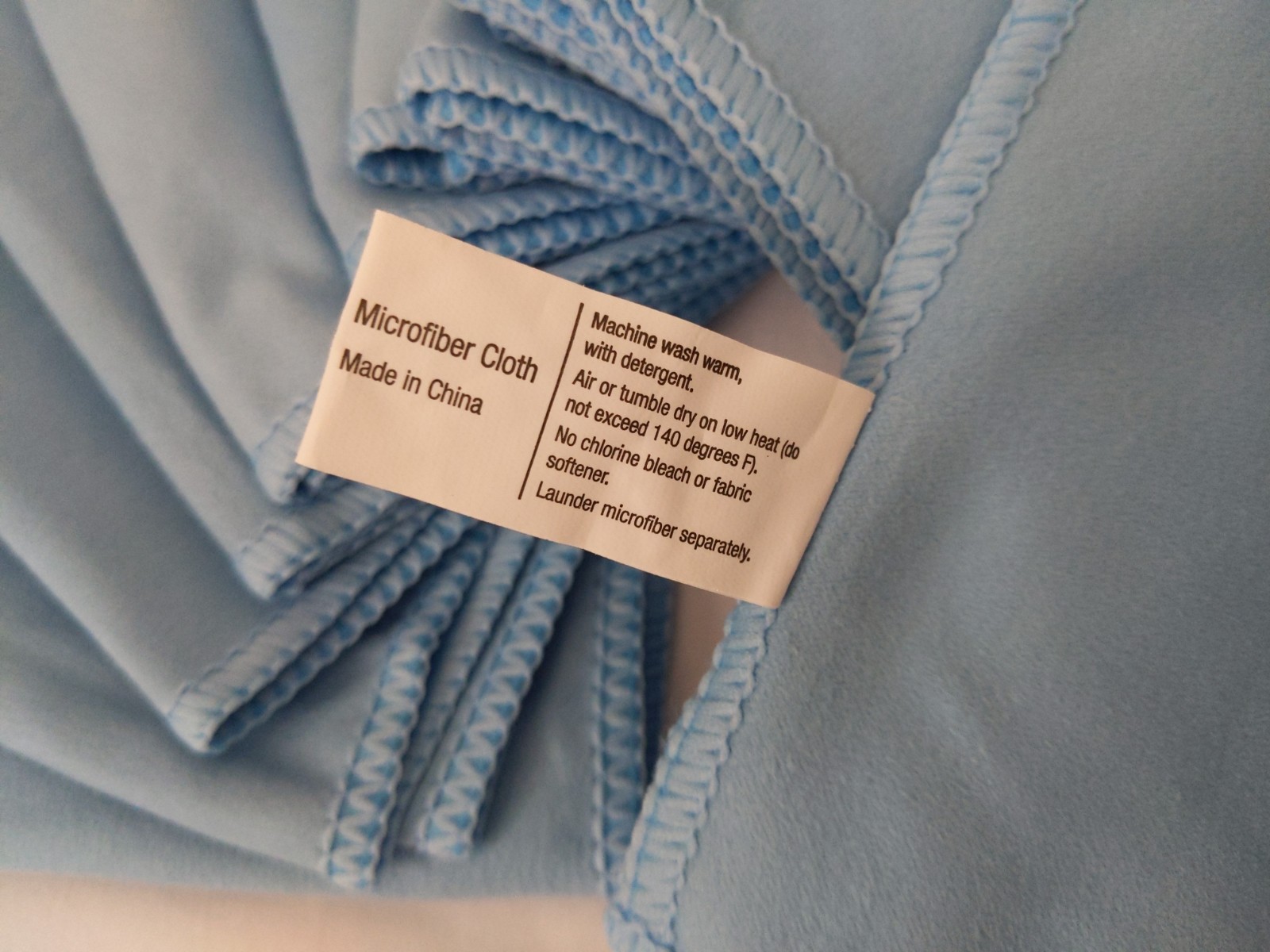 Waxie Blue Microfiber Suede Window Cloth 11 Pcs 16″ X 16″ 770410 Square
