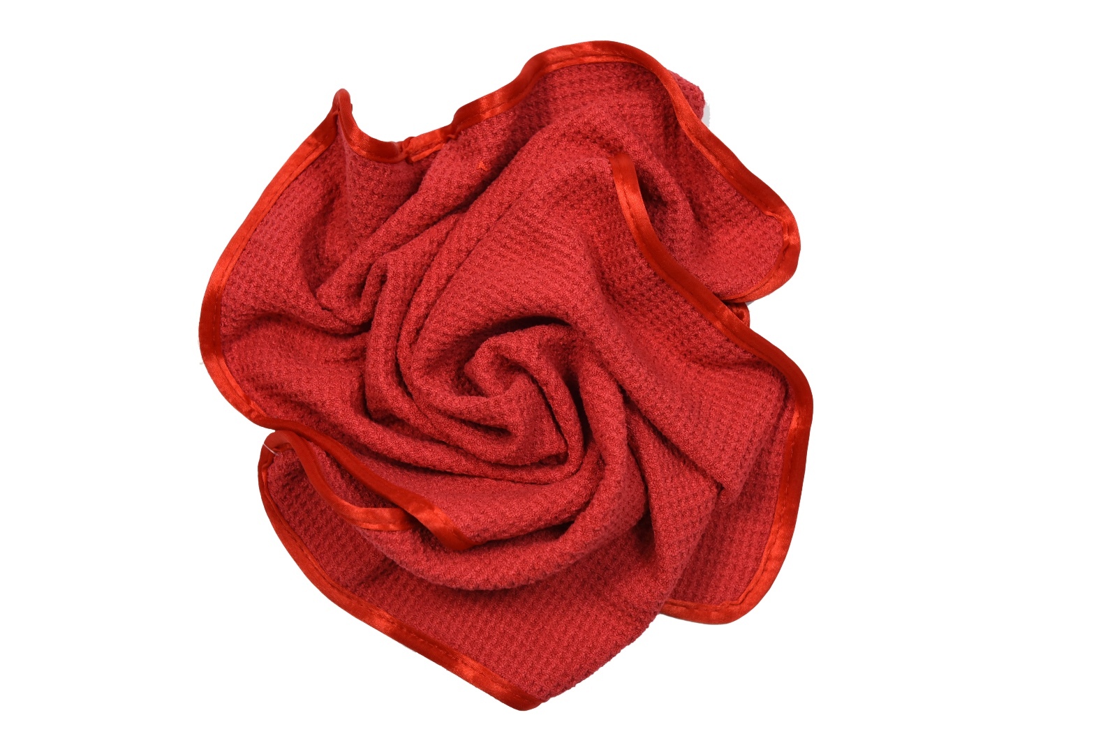 3 Pc Microfiber Waffle Weave Red Glass Window Auto Kitchen Drying Towel 24 x16″