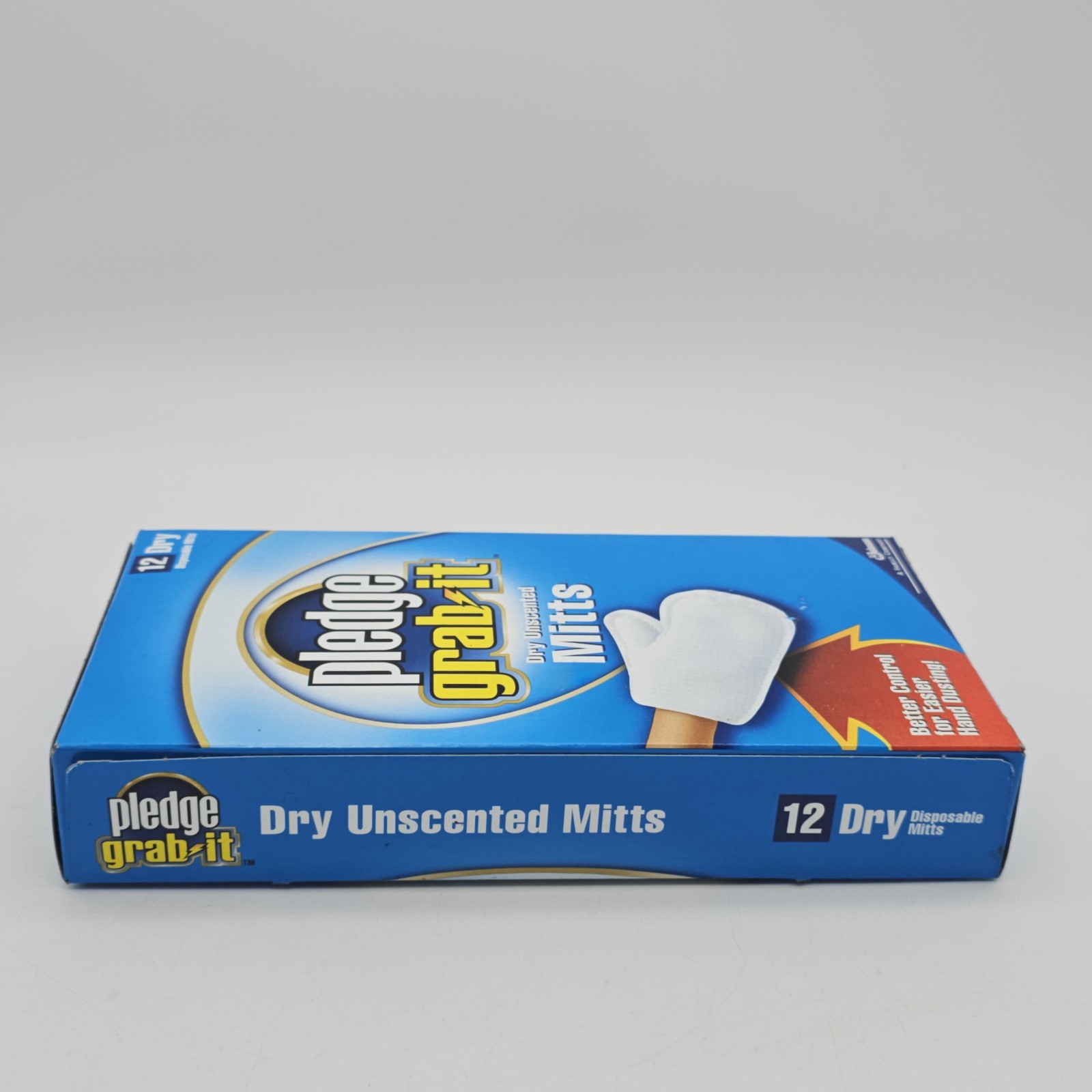 Pledge Grab It Dry Unscented Disposable Hand Dusting Mitts Gloves 5 UNUSED MITTS
