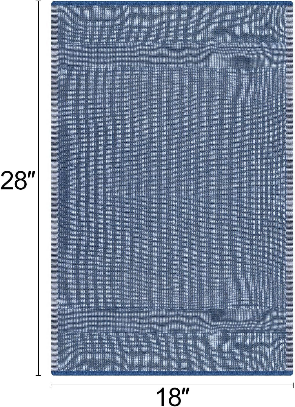 6 Toallas Paños De Limpieza 18×28 Cotton Para Cocina Lavar Plato Absorbente NEW