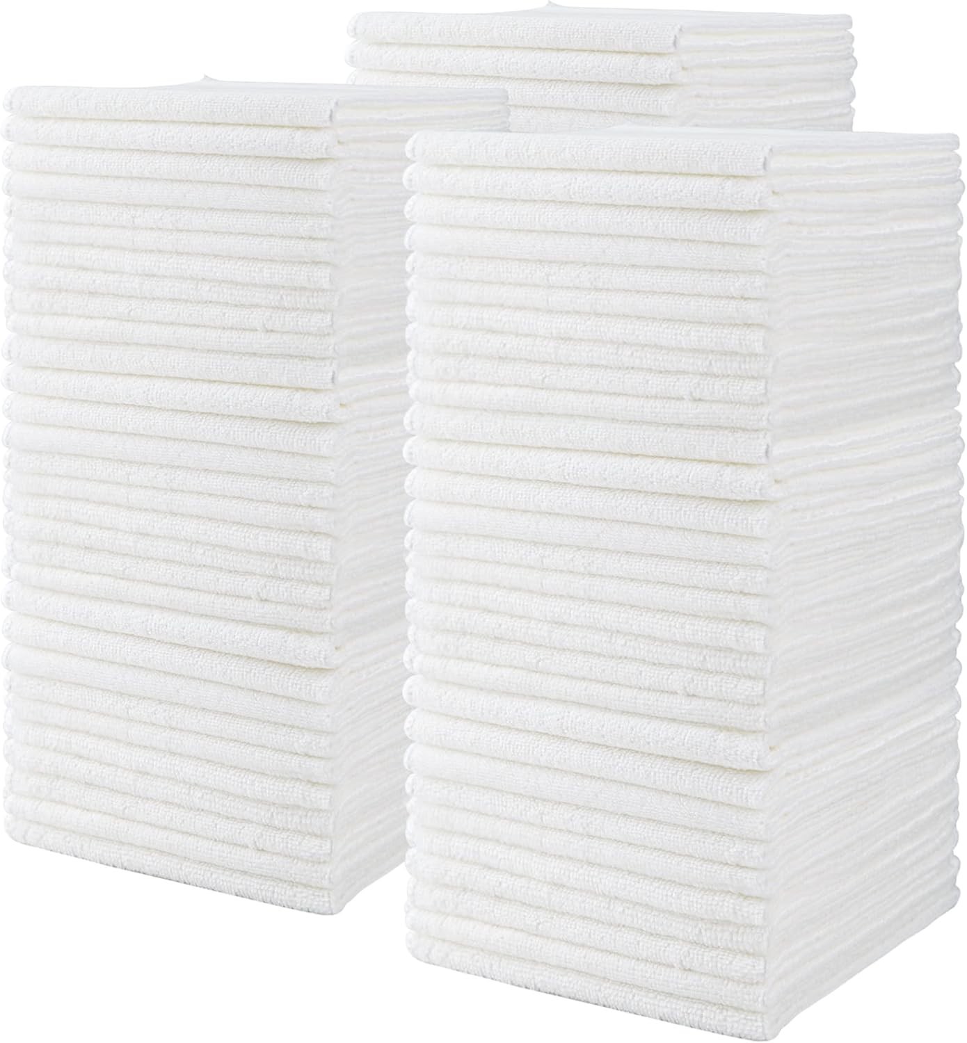 Ultra-Soft, Eco-Friendly Microfiber Cleaning Cloths 90 Pack – Machine Washable