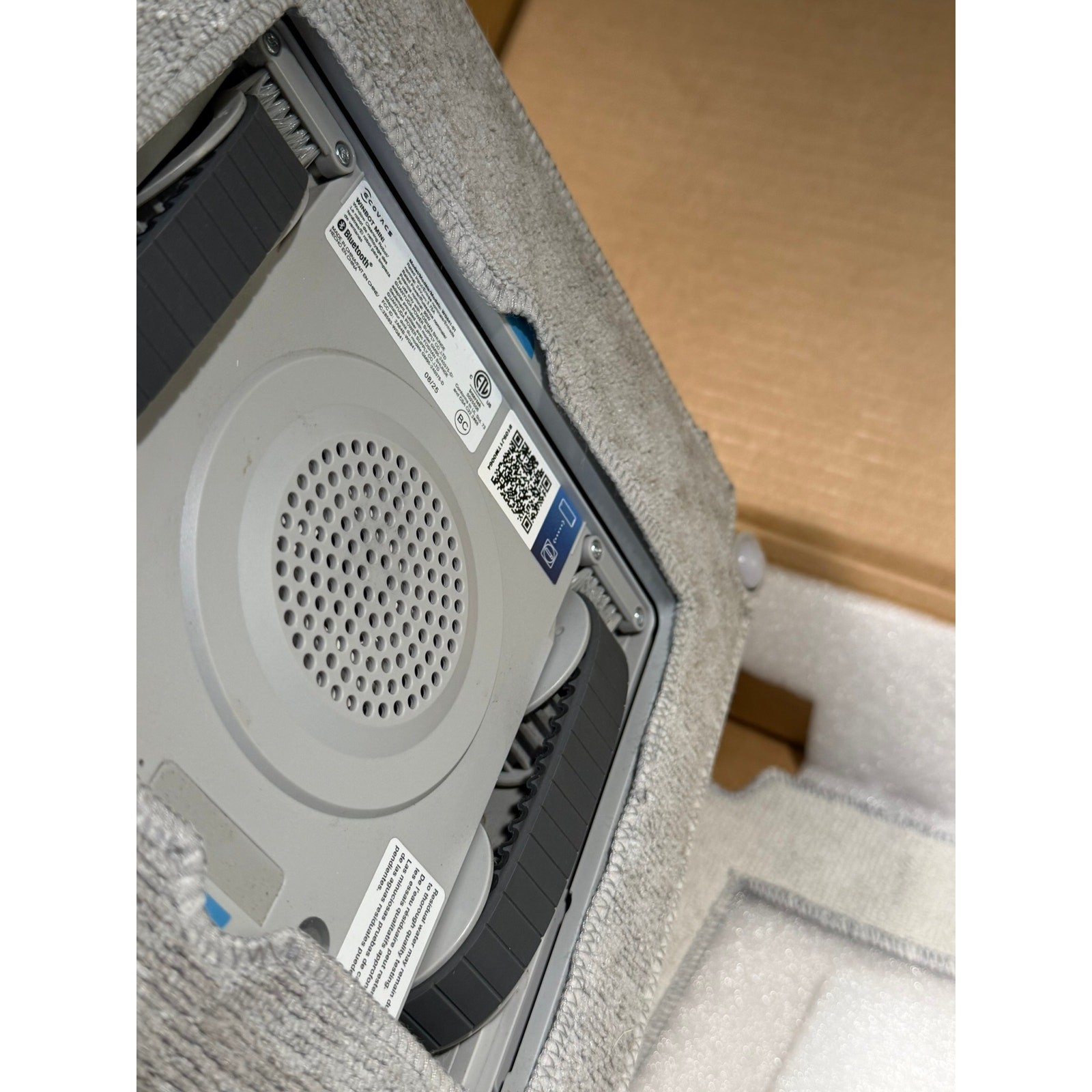 Ecovacs WINBOT Mini WG841-01 Robotic Window Cleaner Box Tested Open Original Box
