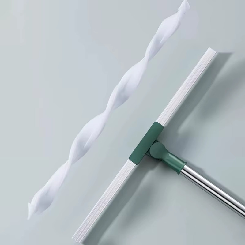 Silicone Scraper Broom Floor Squeegee Glass Wiper Bathroom Cleaning Tool Durable