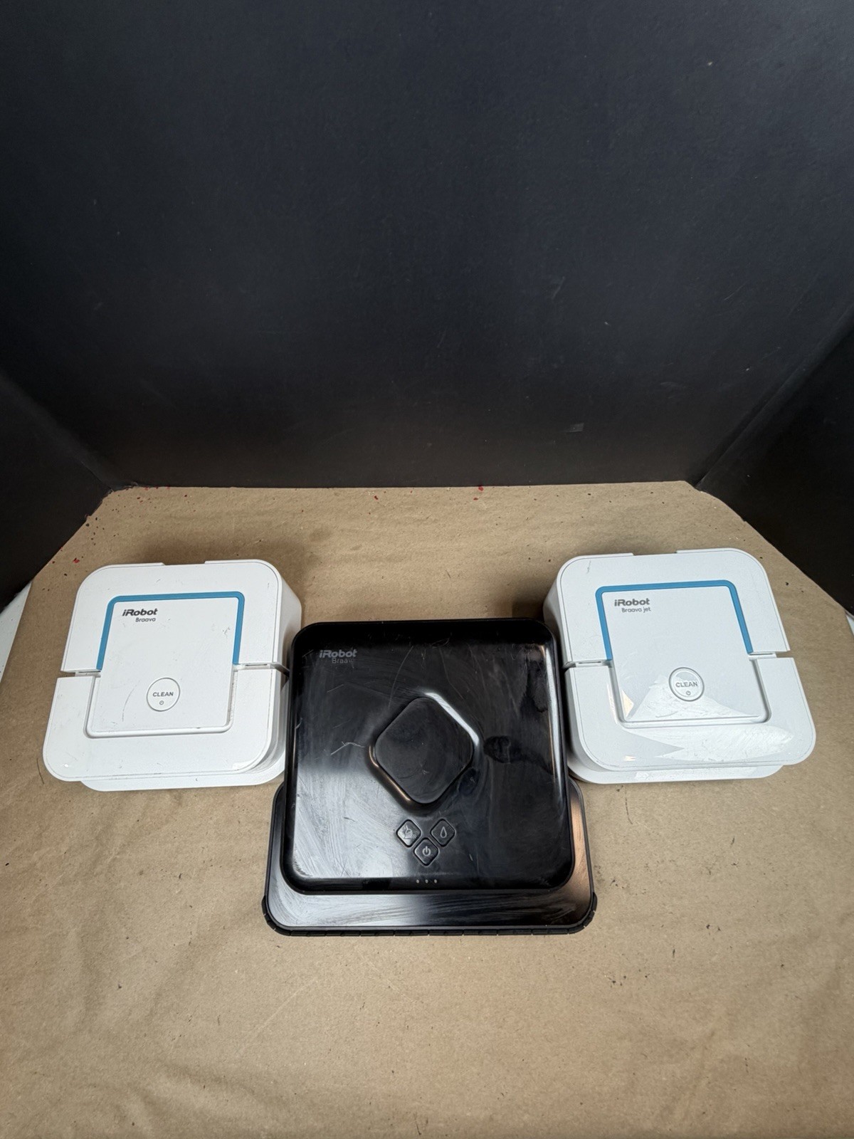 iRobot Braava Jet 240 -2 Braava 380 Lot-3 Parts Or Repair Ships Fast!