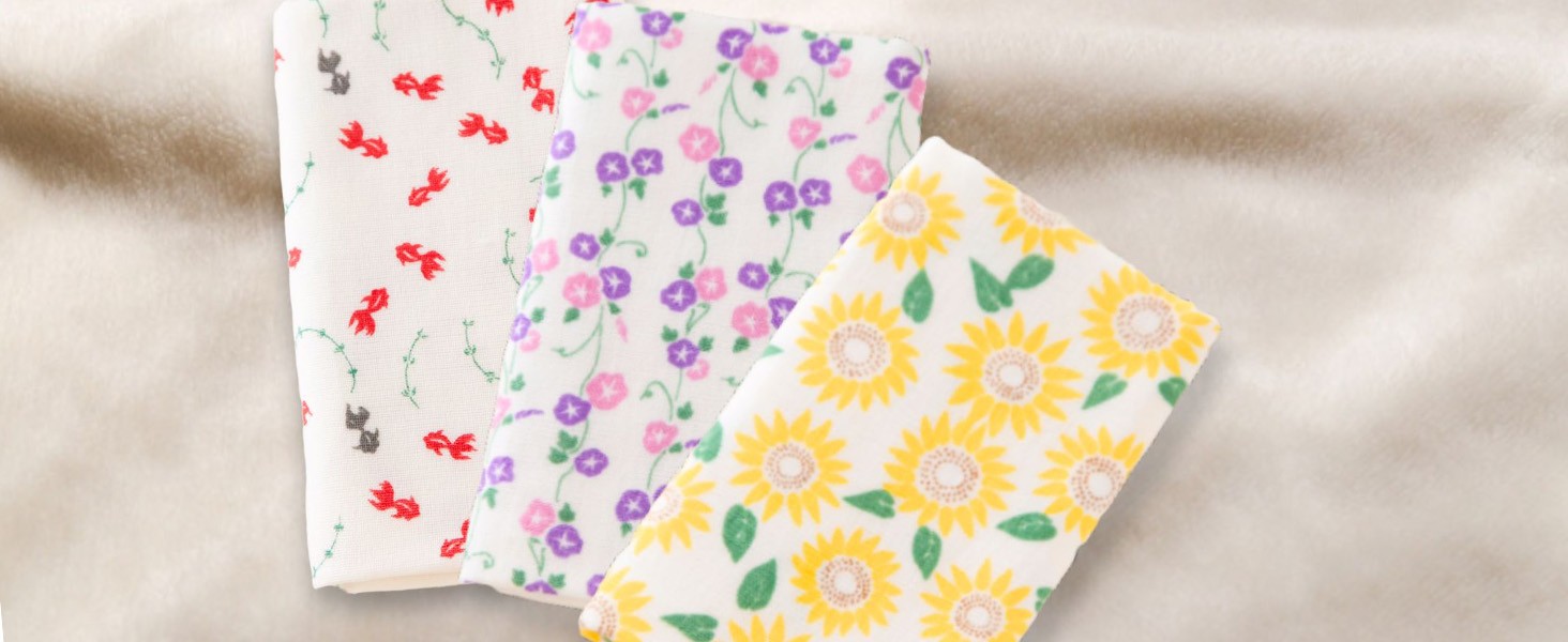Japanese Hand Towel (Senshu Osaka Towel – Sakura) Cotton Towel/Made in Japan