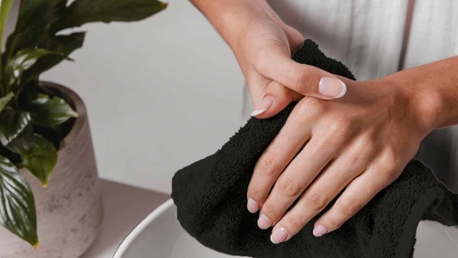 Cotton Washcloths – (Pack of 60) Size 12×12 Inches, 100% Ring Spun Cotton, Soft